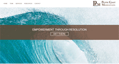 Desktop Screenshot of pacificcoastmediation.com